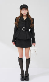 サイズ：FREE　カラー：BLK