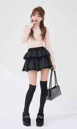 モデル：158cm（着用サイズ：FREE　着用カラー：PNK）