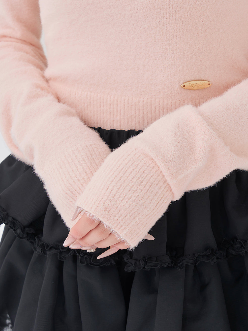 モデル：158cm（着用サイズ：FREE　着用カラー：PNK）