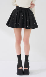 モデル：158cm（着用サイズ：FREE　着用カラー：BLK）