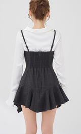 モデル：158cm（着用サイズ：FREE　着用カラー：C-GRY）
