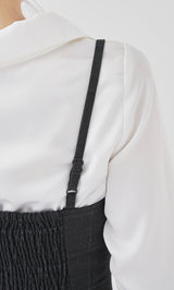 モデル：158cm（着用サイズ：FREE　着用カラー：C-GRY）
