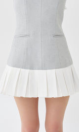 モデル：158cm（着用サイズ：FREE　着用カラー：GRY）