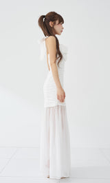 モデル：158cm（着用サイズ：FREE　着用カラー：WHT）