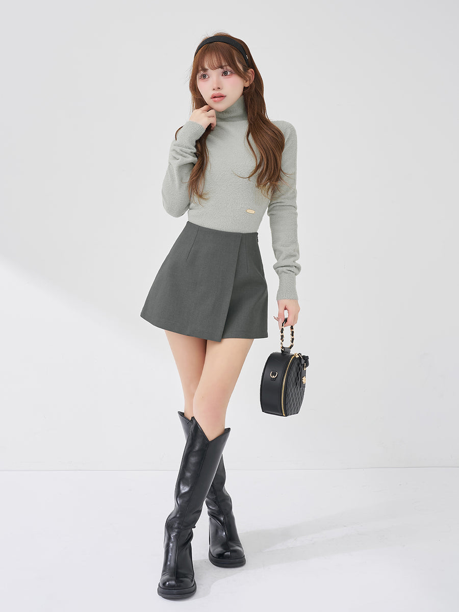 モデル：158cm（着用サイズ：FREE　着用カラー：GRY）