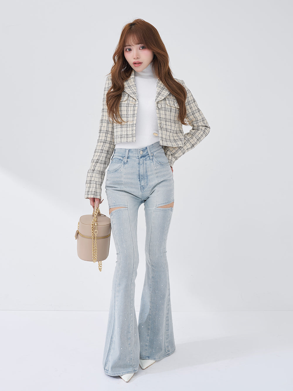 Vernal Tweed コンパクトジャケット