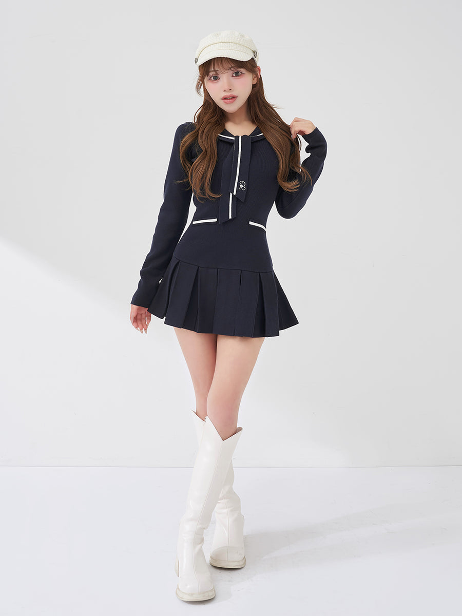 モデル：158cm（着用サイズ：FREE　着用カラー：NVY）