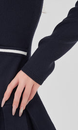 モデル：158cm（着用サイズ：FREE　着用カラー：NVY）