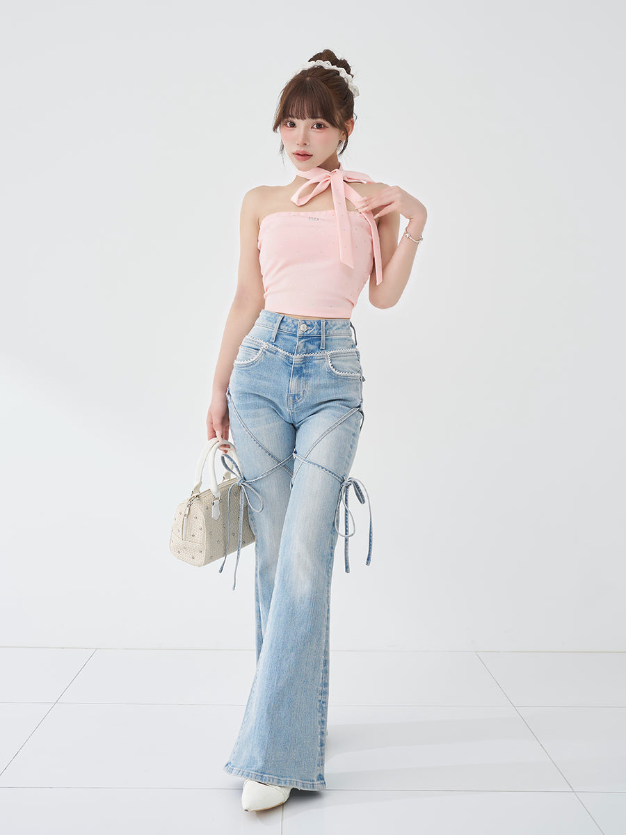 モデル：158cm（着用サイズ：FREE　着用カラー：PNK）