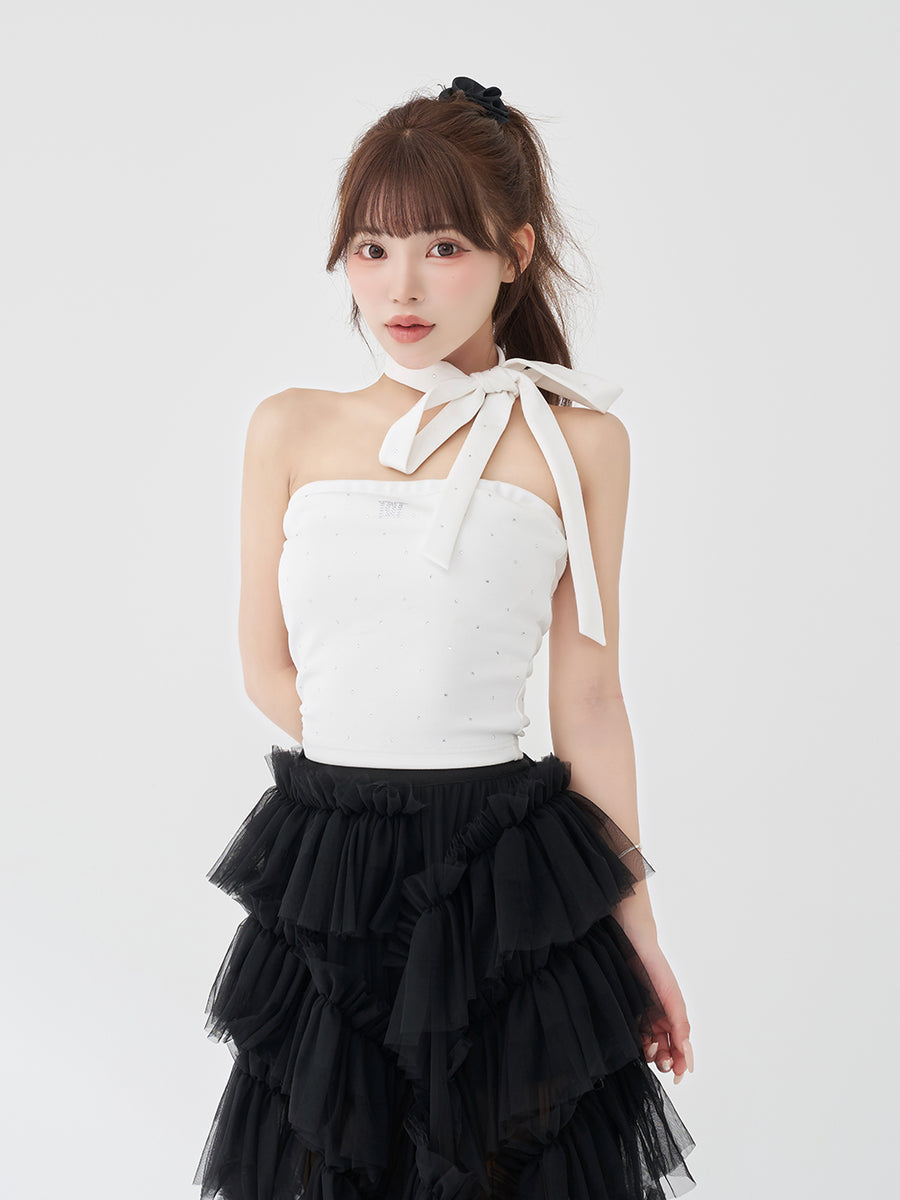 モデル：158cm（着用サイズ：FREE　着用カラー：WHT）