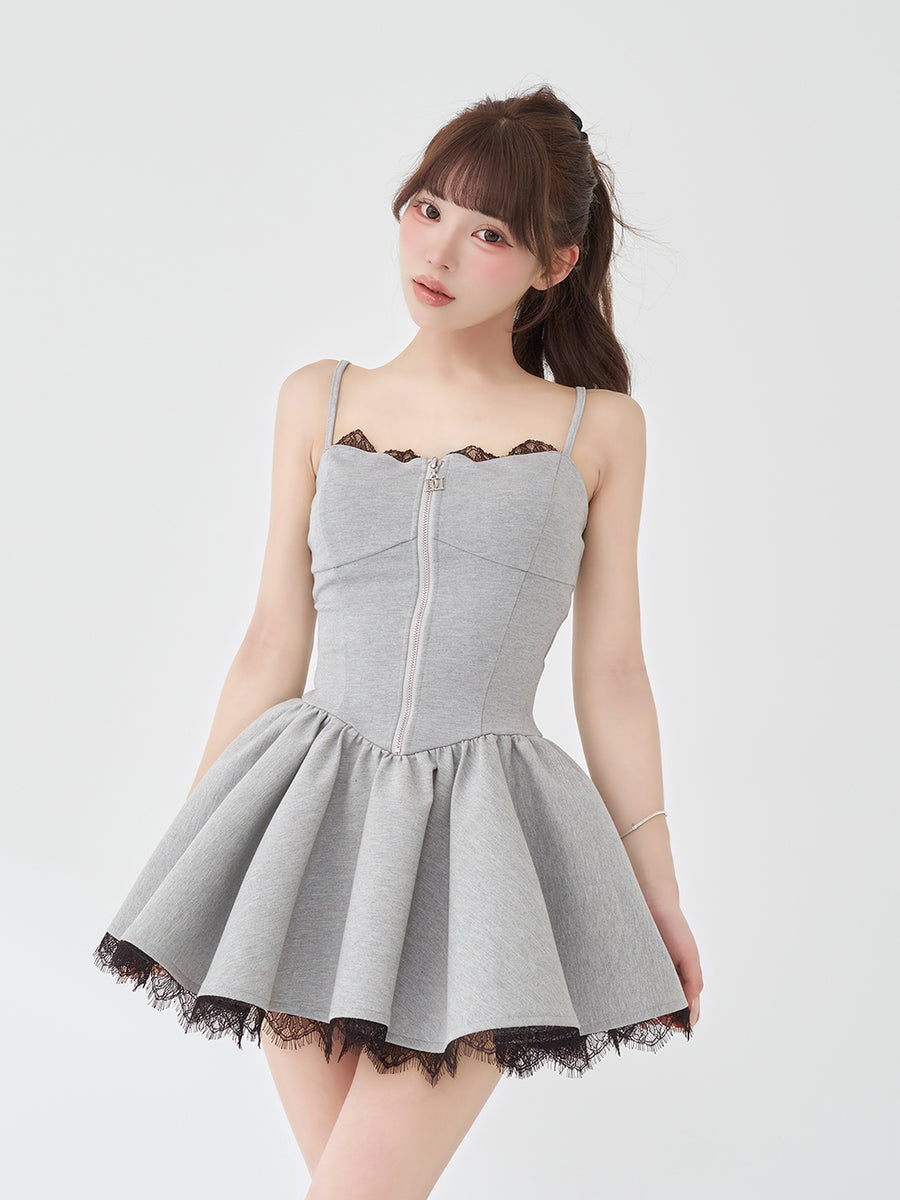 モデル：158cm（着用サイズ：FREE　着用カラー：GRY）