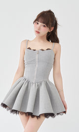 モデル：158cm（着用サイズ：FREE　着用カラー：GRY）
