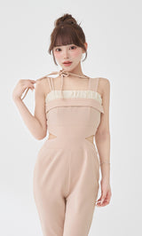 モデル：158cm（着用サイズ：FREE　着用カラー：P-BEG）