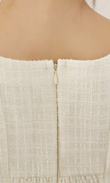 モデル：158cm（着用サイズ：FREE　着用カラー：WHT）