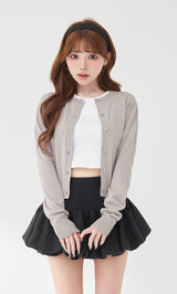 モデル：158cm（着用サイズ：FREE　着用カラー：GRY）