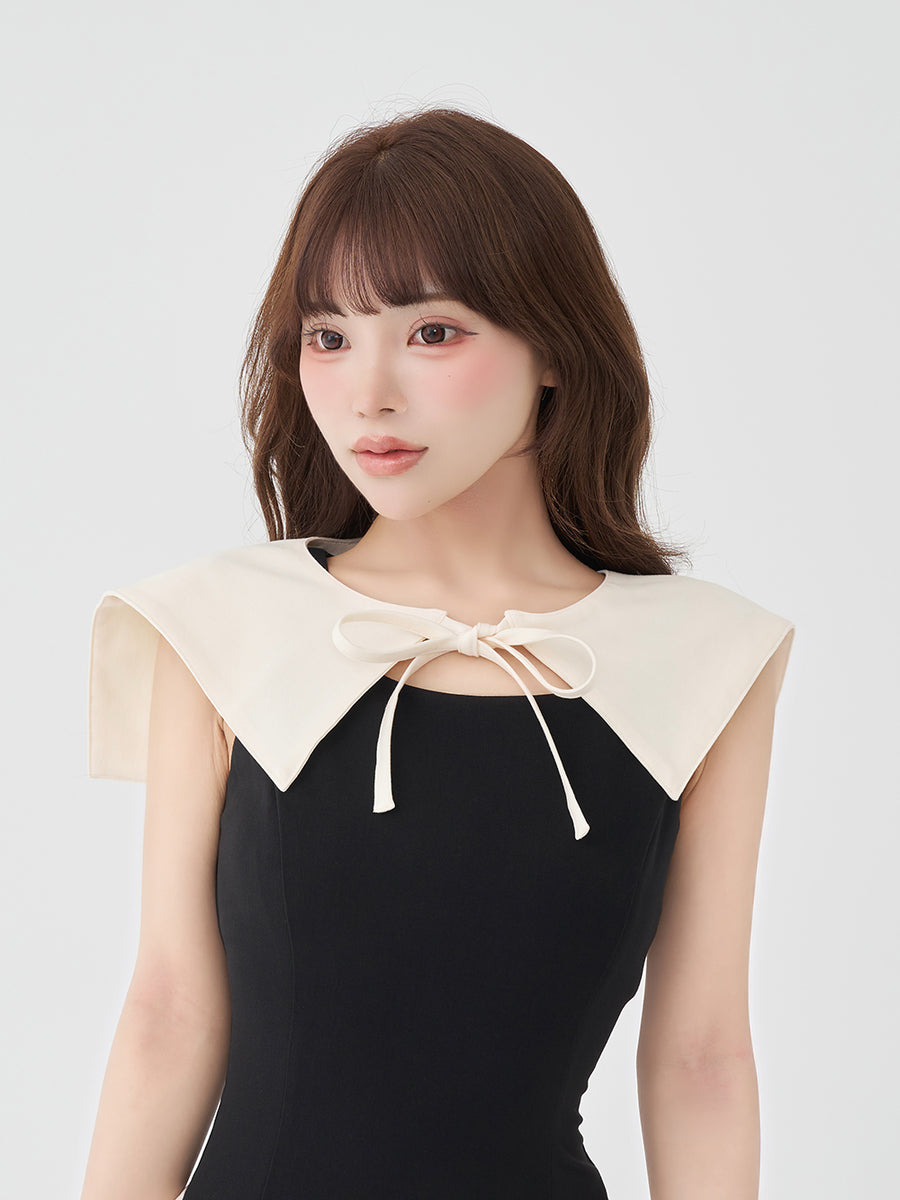 モデル：158cm（着用サイズ：FREE　着用カラー：BLK）