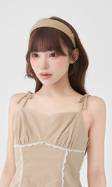 モデル：158cm（着用サイズ：FREE　着用カラー：BEG）