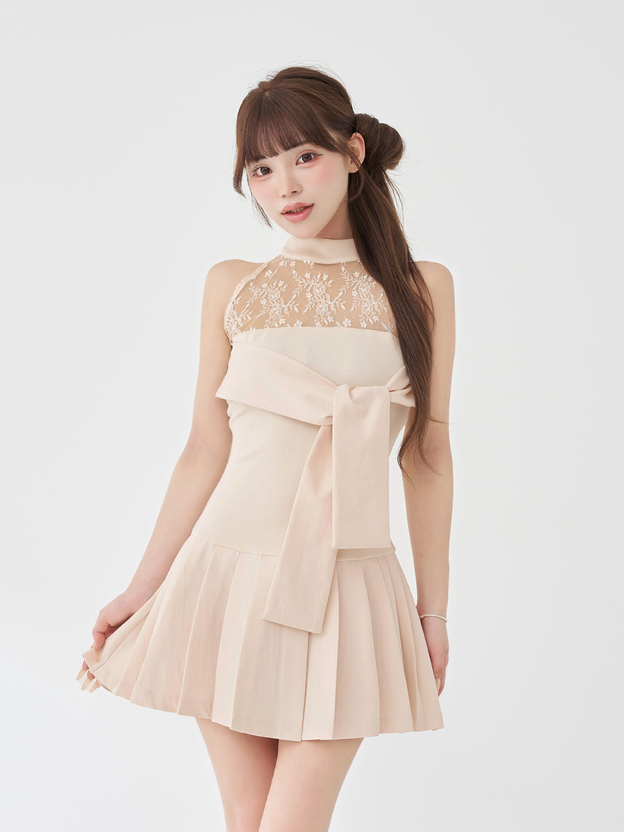 モデル：158cm（着用サイズ：FREE　着用カラー：P-BEG）