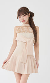 モデル：158cm（着用サイズ：FREE　着用カラー：P-BEG）