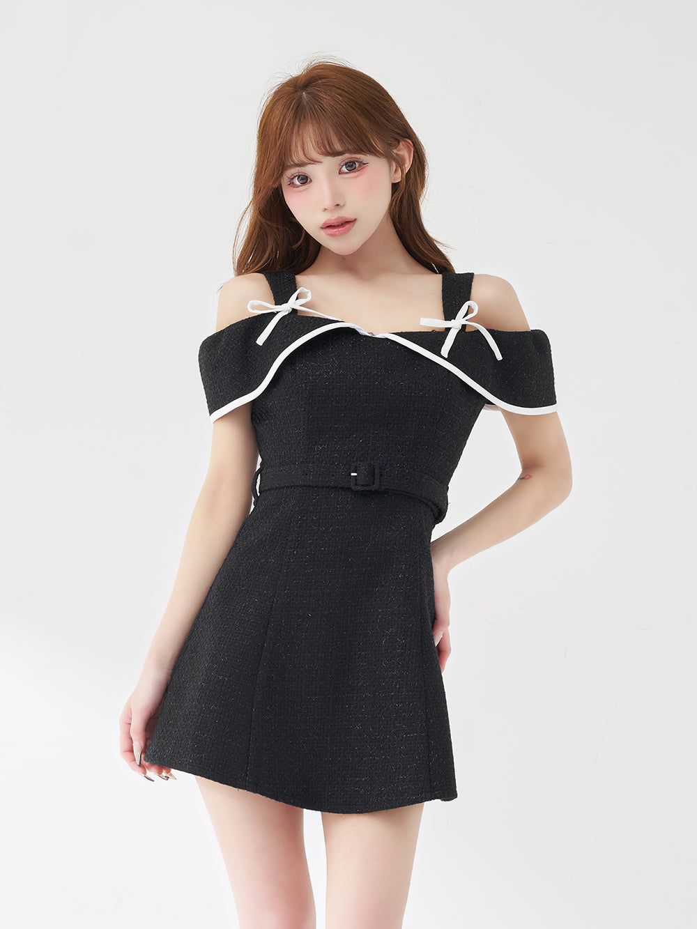 Darich シルエットフレアミニワンピース　F 美シルエットフレアミニワンピース – Darich