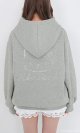 モデル：163cm（着用サイズ：FREE　着用カラー：GRY）