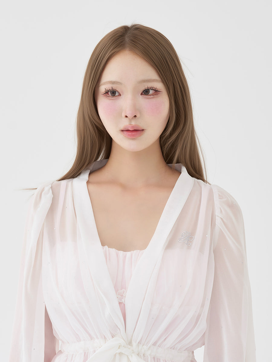 モデル：163cm（着用サイズ：FREE　着用カラー：PNK）