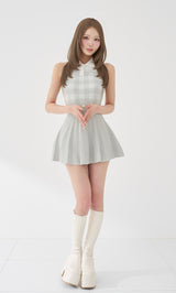 モデル：163cm（着用サイズ：FREE　着用カラー：GRY）