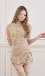 モデル：163cm（着用サイズ：FREE　着用カラー：BEG）