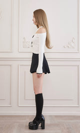 モデル：163cm（着用サイズ：FREE　着用カラー：WHT）