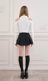 モデル：163cm（着用サイズ：FREE　着用カラー：WHT）