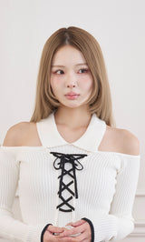 モデル：163cm（着用サイズ：FREE　着用カラー：WHT）