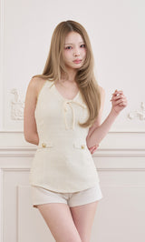 モデル：163cm（着用サイズ：FREE　着用カラー：WHT）