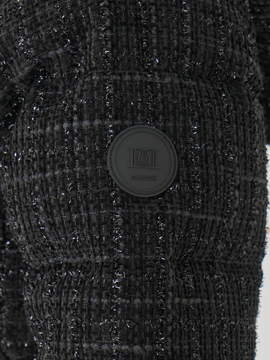モデル：163cm（着用サイズ：S　着用カラー：BLK）