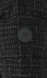 モデル：163cm（着用サイズ：S　着用カラー：BLK）
