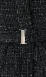 モデル：163cm（着用サイズ：S　着用カラー：BLK）