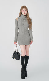 モデル：163cm（着用サイズ：FREE　着用カラー：GRY）