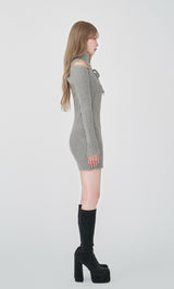 モデル：163cm（着用サイズ：FREE　着用カラー：GRY）