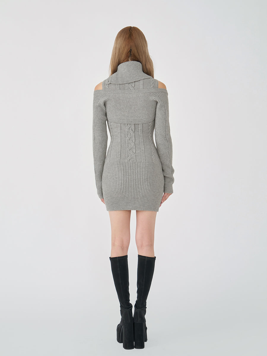 モデル：163cm（着用サイズ：FREE　着用カラー：GRY）