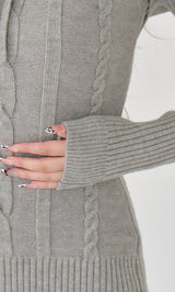 モデル：163cm（着用サイズ：FREE　着用カラー：GRY）