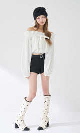 サイズ：FREE　カラー：BLK