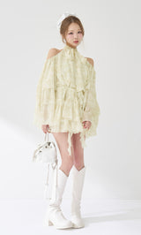 モデル：163cm（着用サイズ：FREE　着用カラー：YEL）