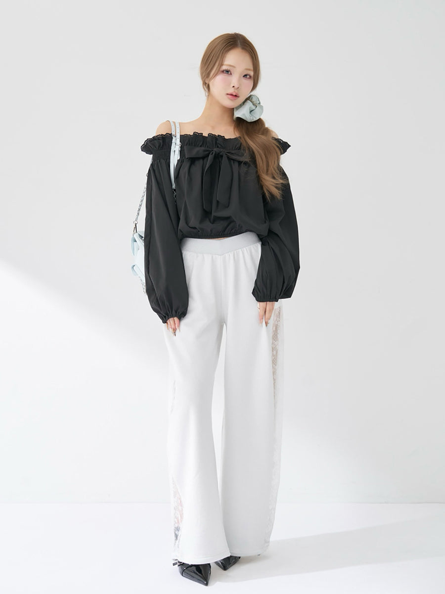 サイズ：FREE　カラー：SAX