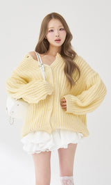 モデル：163cm（着用サイズ：FREE　着用カラー：YEL）