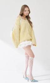 モデル：163cm（着用サイズ：FREE　着用カラー：WHT）