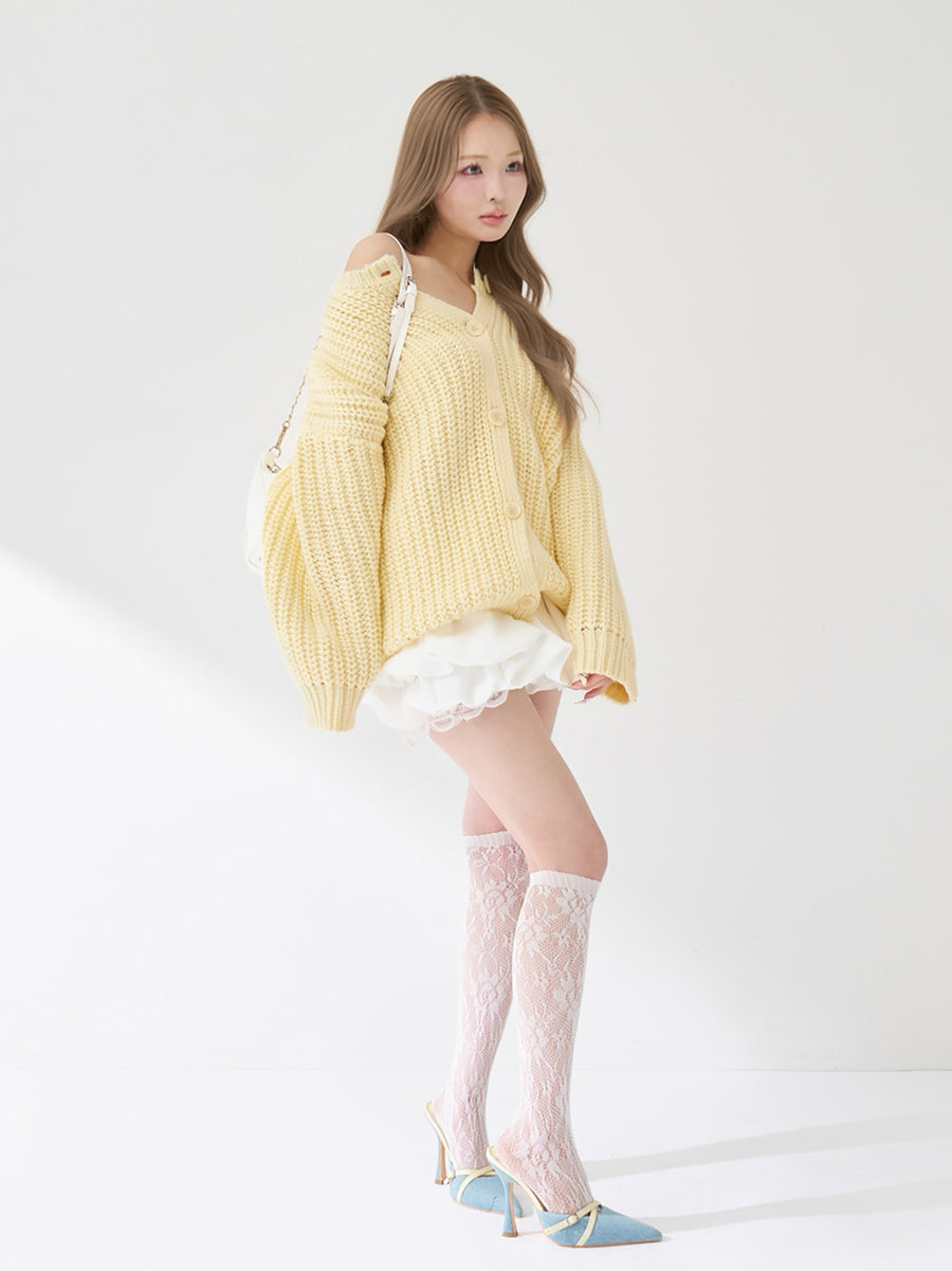 モデル：163cm（着用サイズ：FREE　着用カラー：YEL）