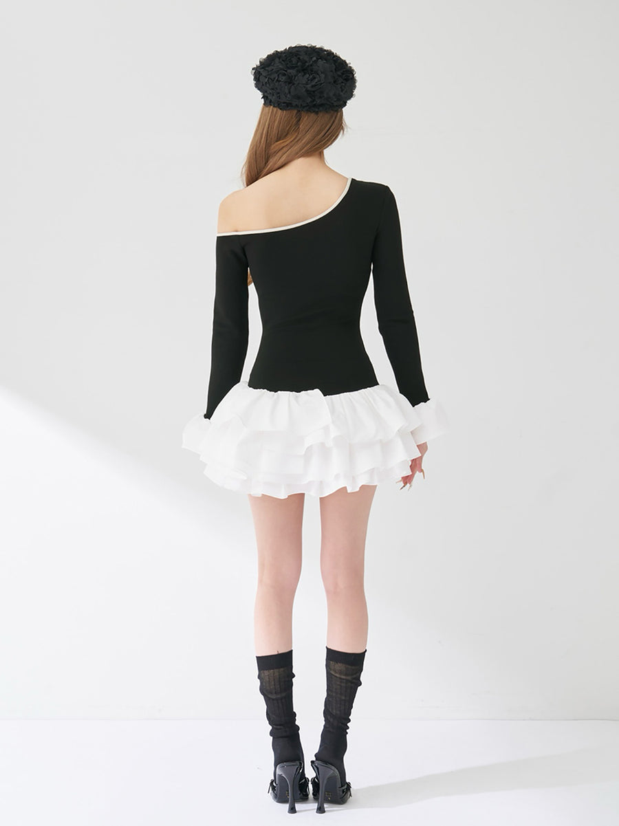 モデル：163cm（着用サイズ：FREE　着用カラー：BLK）