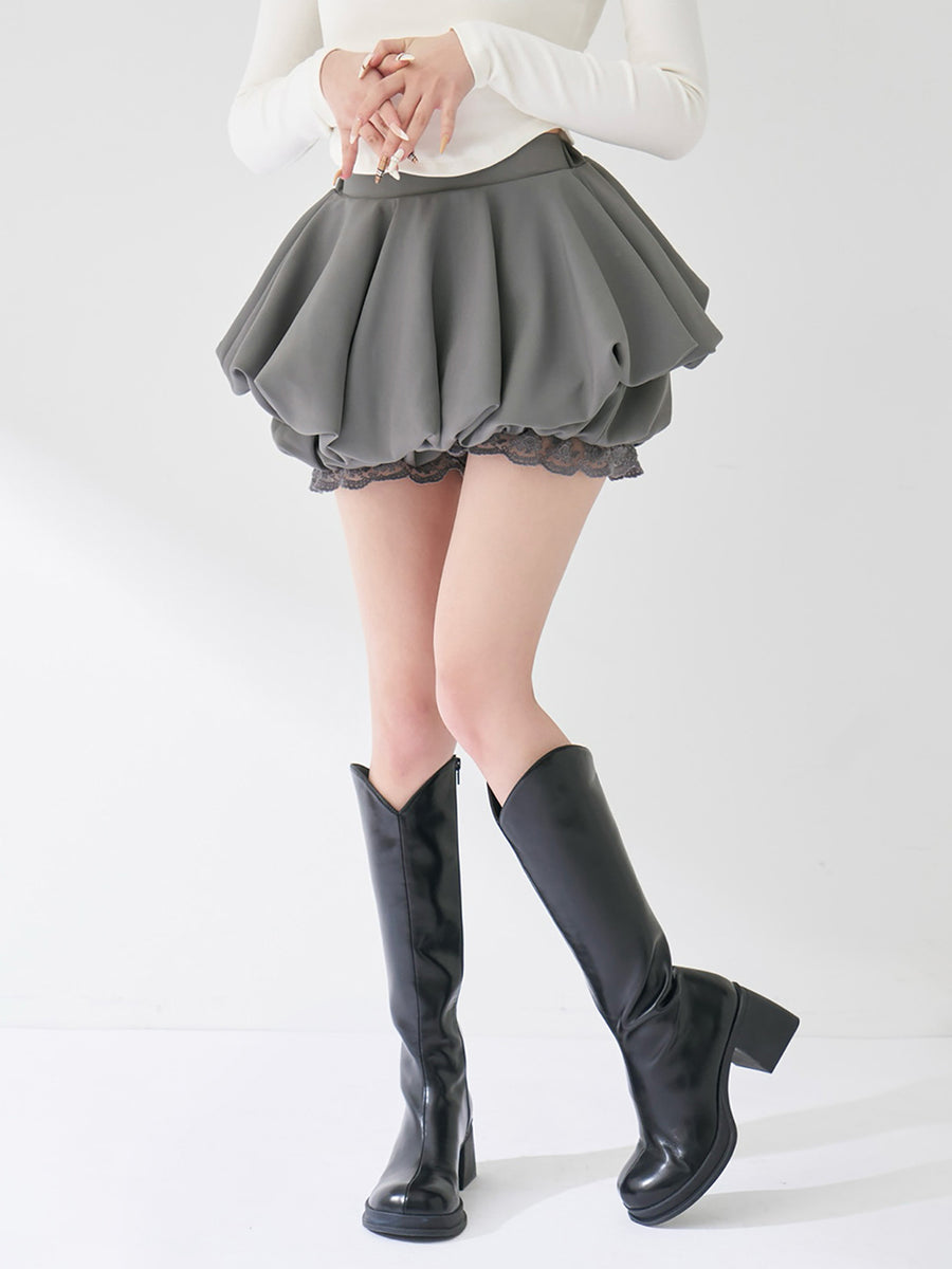 モデル：163cm（着用サイズ：FREE　着用カラー：GRY）