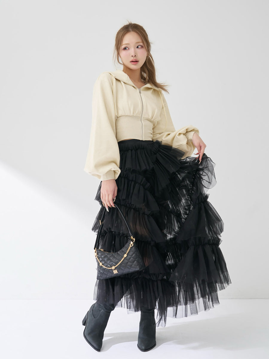 サイズ：FREE　カラー：BLK