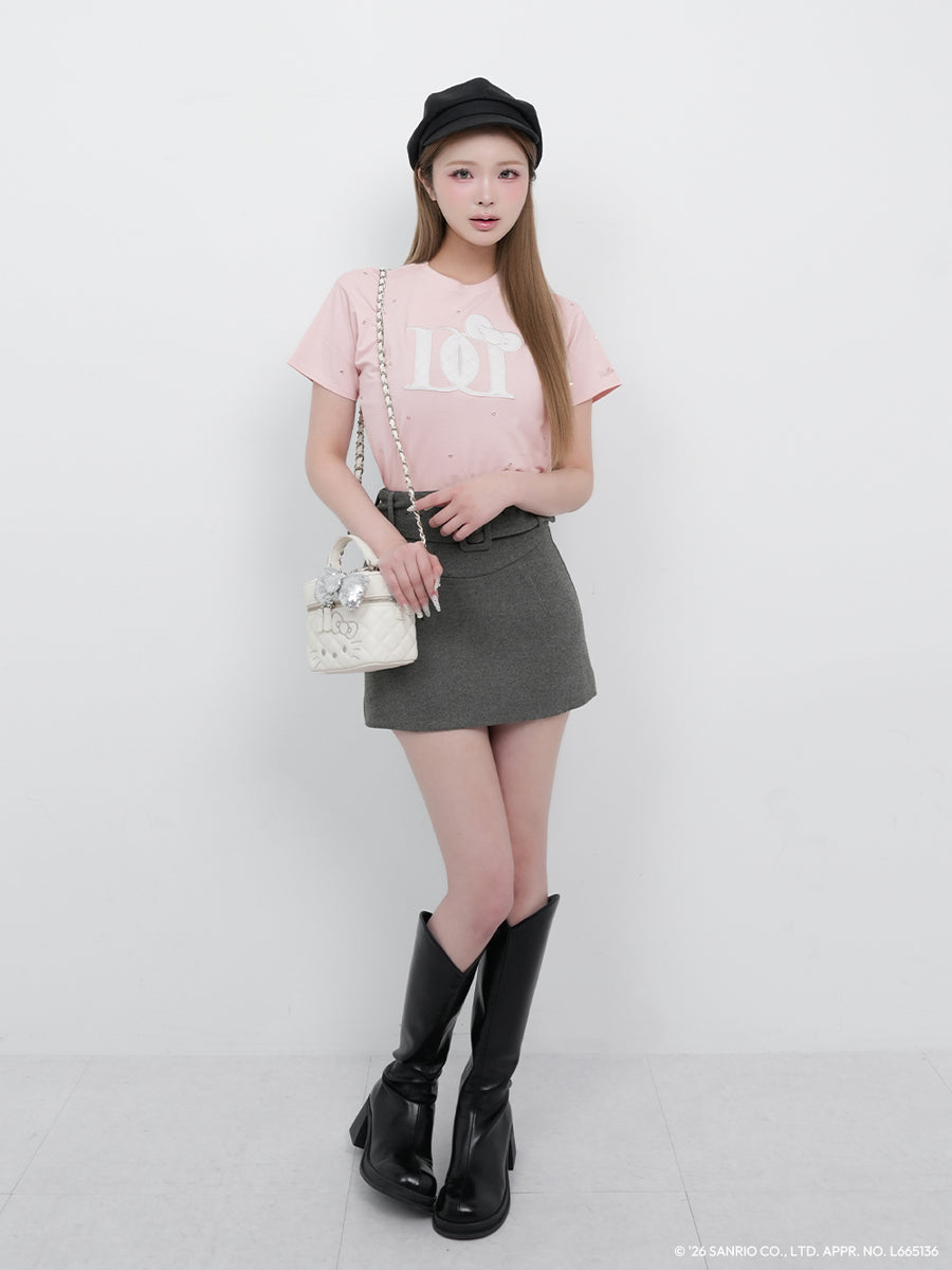 モデル：163cm（着用サイズ：FREE　着用カラー：PNK）