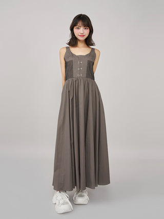 モデル：163cm（着用サイズ：FREE　着用カラー：GRY）